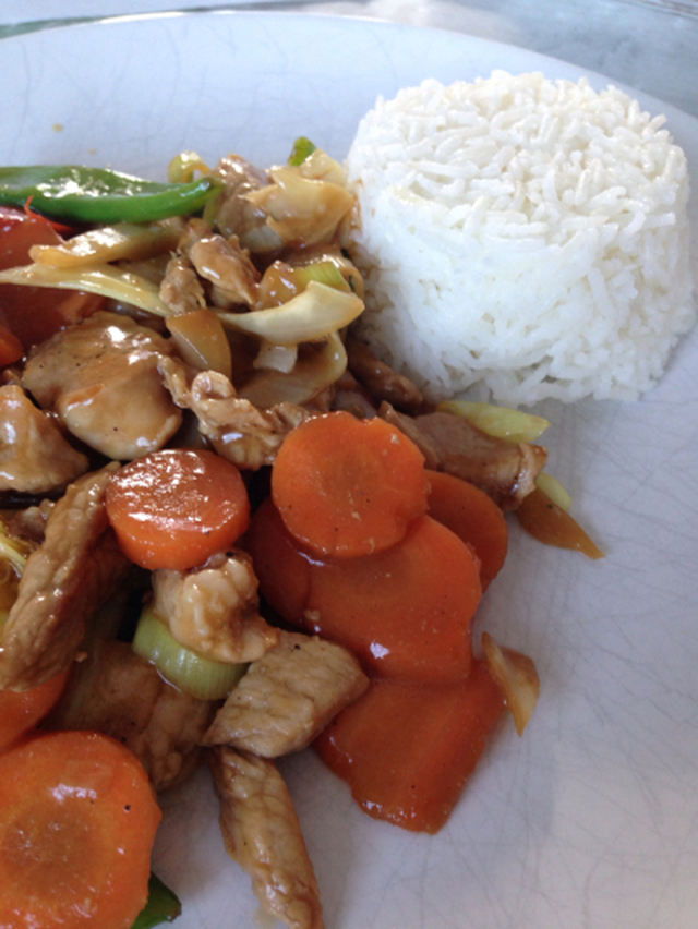 Chop suey ( middag til under 100 lappen)