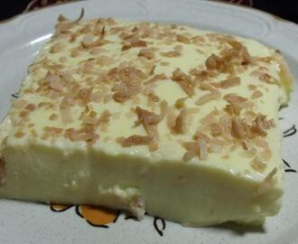 Lemon-Coconut Sugar-Free No Bake Jell-O Cheesecake