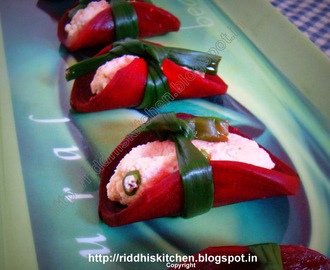 Paneer Beet Rolls ( Very Easy to cook + Quick + Yummy)