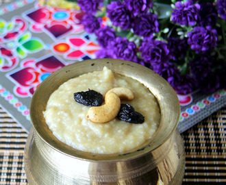 Kodo millet sweet pongal - Varagu sweet pongal - Varagu sakkarai pongal - Simple Pooja recipes - Simple Festivals recipe - Simple naivedyam recipes - Varalakshmi Vratham recipe