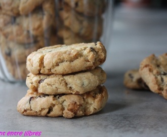 Cookies amb dos xocolates