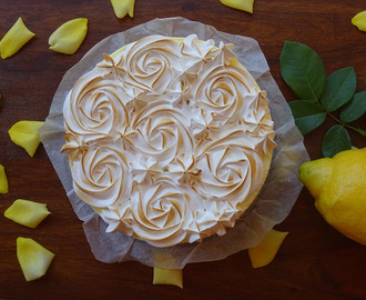 Cheesecake de limón y merengue sin horno