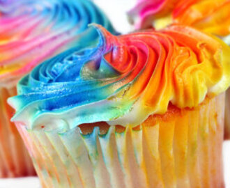 Cupcake Arco íris