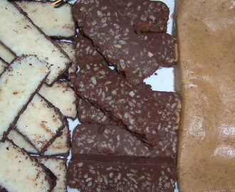 TURRONES (Coco, Chocolate-Arroz Inflado, Jijona de Avellanas)
