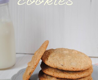 Peanut butter & chocolate cookies