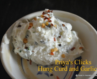 Recipe: Hung Curd and Garlic Dip | How to make hung Curd-Garlic Dip
