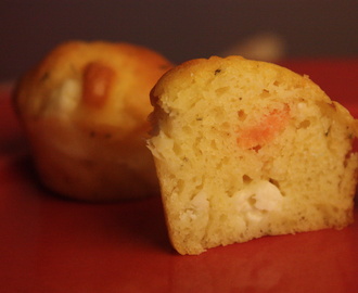 Apéritif dinatoire #10 - Mini muffins saumon, feta et aneth