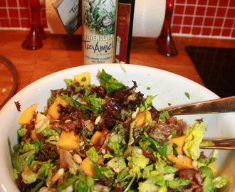 Salat med mango, bacon og hvitløk – Norges beste