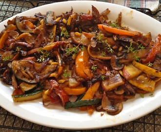 Colorful Veggie Stir Fry – Indian Chinese Style