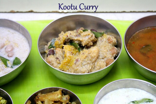 Kerala Kootu Curry | Roasted Coconut with Mixed Vegetables & Chickpeas