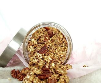 Pecan peer granola – Ontbijttip!