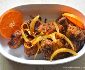 Pan roasted orange chicken