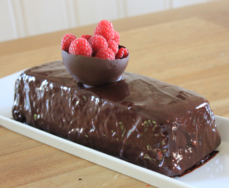 Sjokoladekake med mascarpone og jordbær