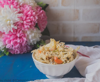 Vermicelli puloa - Vermicelli cooked with spices ,coconut milk and  vegetables