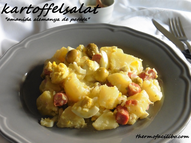 kartoffelsalat “amanida alemanya de patata”