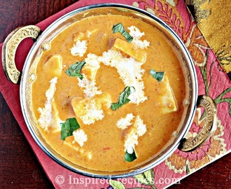 Shahi Paneer- Cottage Cheese in Creamy Gravy