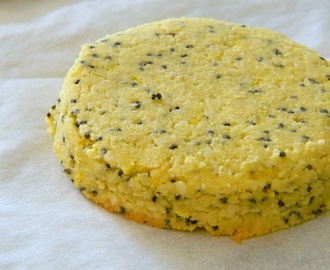 Gluten Free Lemon Poppy - Seed Cookies