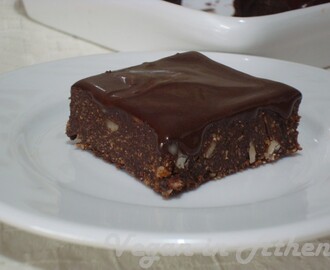 Ωμοφαγικά brownies σοκολάτας