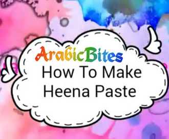 How To Make Heena Paste At Home (DIY)
