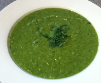 Pea, Lettuce and Mint Soup