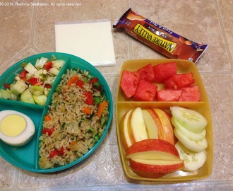 Lunchbox idea: Cumin vegetable fried rice