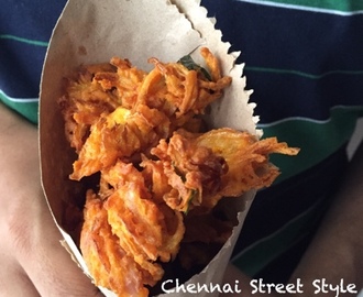 Chennai Street Style Onion Pakoda | How to make Chennai Street StyleOnion Pakoda | Stepwise Pictures