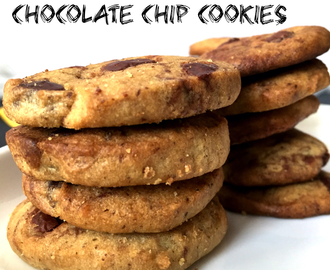 The Ultimate Chocolate Chip Cookies |An Eggless Recipe| How to makeChocolate Chip Cookies from Scratch | Stepwise Pictures