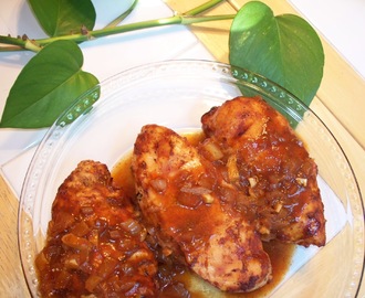GRILLED CHICKEN WITH COLA SAUCE