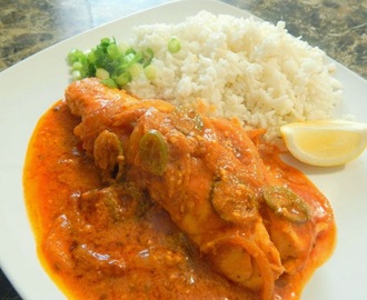 Spicy Tilapia Fish made In Jalapeno Curry Sauce