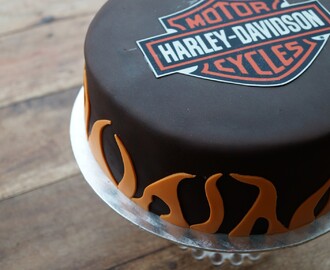 Tarta de Chocolate Harley-Davidson