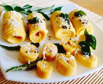 Khandvi Recipe With Step By Step Pictures