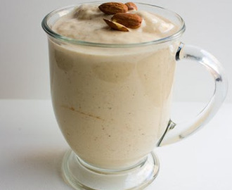 Banana and Almond Butter Smoothie with Warrior Blend