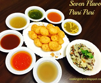 Seven Flavor Pani Puri (Street Food)