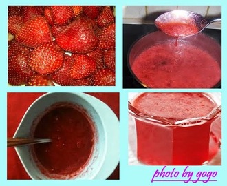 Σιρόπι  φράουλα για Παγωτό