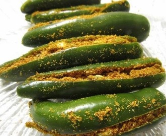 Green Chilli Pickle (Hari Mirch ka Achaar)