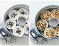 muffin ricotta e gocce di cioccolata nella pentola fornetto versilia