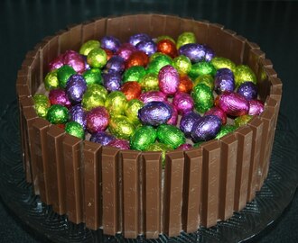 Sjokoladekake med en smak av påske