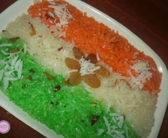 Independence Day Special: Tricolor Zarda (sweet rice) recipe
