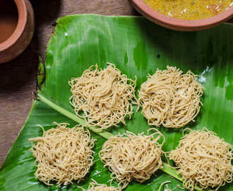 Thinai Maavu Idiyappam / Foxtail Millet String Hoppers / Thinai Sevai Recipe