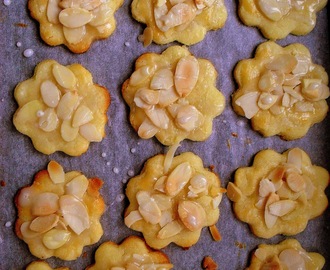 Cytrynowe ciasteczka z migdałami / Lemon Almond Cookies