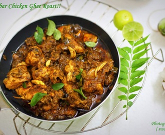 Chicken Ghee Roast/Mangalorean Chicken Curry..