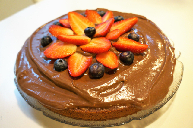 Proteinrik sjokoladekake - sunt og godt!