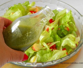 Receita de Molho de Hortelã Para Salada
