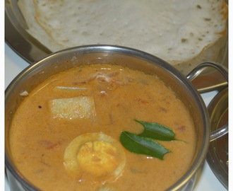 Potato Egg Curry with Coconut Milk