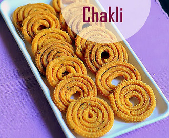 Instant Chakli Recipe – Karnataka Style Chakli Recipe – Easy Murukku Recipe