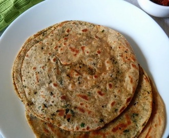 Recipe of Mint Paratha | How to Make Pudina Laccha Paratha, Wheat Flour Laccha Parathas