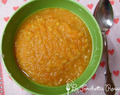 Zuppa con lenticchie rosse e carote