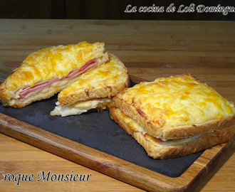 Croque Monsieur (Delicioso sándwich cremoso y extra crujiente)
