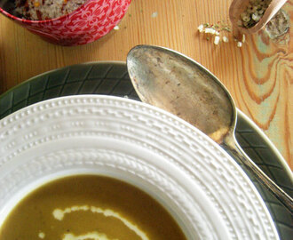 Βελούδινη σούπα λαχανικών με μπαχαρικά