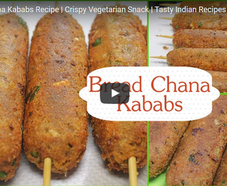 Bread Chana Kabab Recipe Video